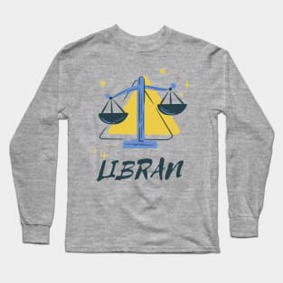 Libran - Zodian Sign Long Sleeve T-Shirt